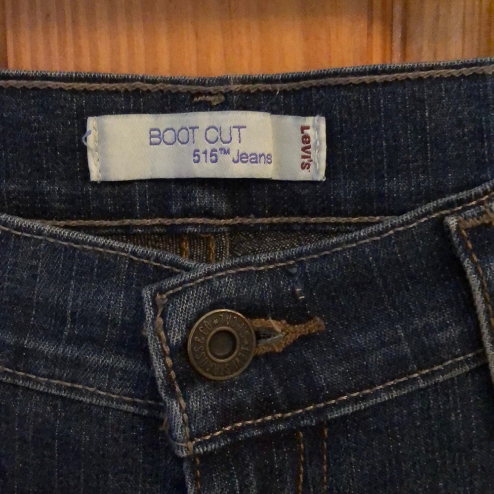Levi’s Boot Cut 515 Jeans size 6 long - Picture 7 of 8